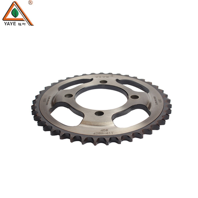 Gn125 Motorcycle Sprocket Set 42t-15t 428h-116l Motorcycle Chain Sprocket