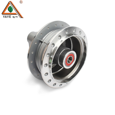 Honda CG125 CG150 CG200 Rear Wheel Hub Assembly With Aluminum Alloy And Polishing