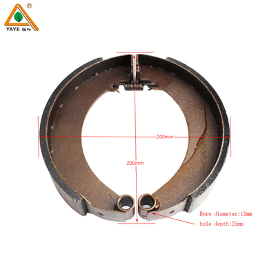 High precision  motorbike tricycle  engine part YAYE  brake shoe
