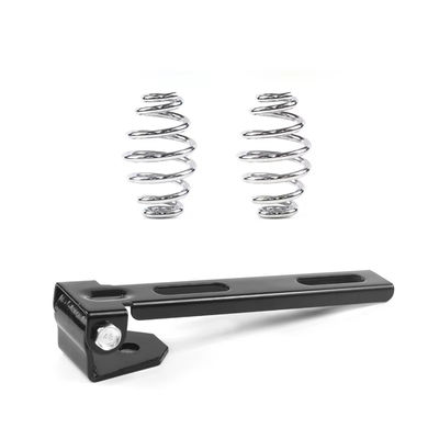 Motorcycle Parts Accessories Smooth PC Motorcycle Solo Seat With Spring for Harley Cafe Racer