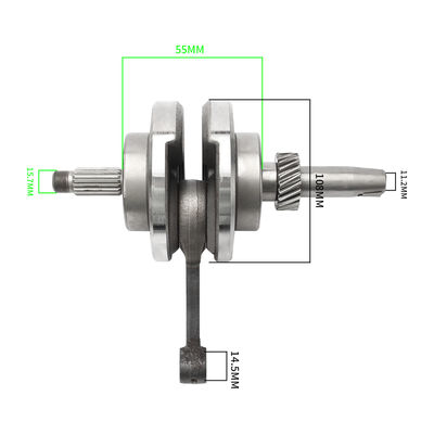 Wholesale  High Quality Steel 125cc CG125 CG150 Motorcycle Crankshaft Motorcycle Engine Crankshaft