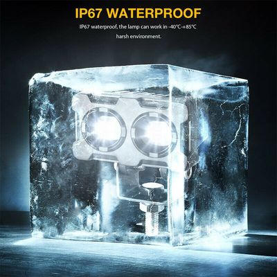 YAYE Motorcycle Lighting System Led Work Fog Lamp Spot Beam 30W Dual Color Motorcycle Headlight Fog Light Moto Accessories