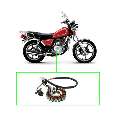 Wholesale GN125 Motorcycle Ignition System Parts Motorcycle 18-pole 3 Hole Magneto Coil Motorcycle Magneto Stator  Coil Wire