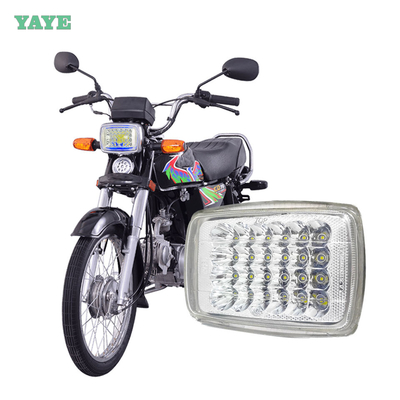 مصباح أمامي LED للدراجة النارية CD70 CG125 مع ضوء نهاري وإشارة انعطاف